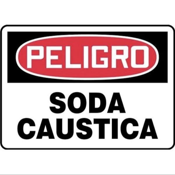 Accuform OSHA DANGER Safety Sign CAUSTIC SHMCHG006XP SHMCHG006XP - main